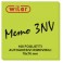 Samolepiace bločky neonov&eacute; zelen&eacute; Wiler 75mm x 75mm 100 listov
