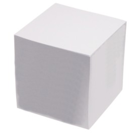 Biele bločky  90x90mm 700ks