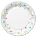 Papierov&yacute; tanier JEDNOROŽEC 23cm 6ks