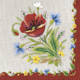 Celoročn&eacute; serv&iacute;tky 33x33cm 20ks 