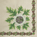 Celoročn&eacute; serv&iacute;tky 33x33cm 20ks SLOG 57101