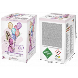 H&eacute;lium na 90 bal&oacute;nov