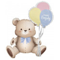 Červen&yacute; f&oacute;liov&yacute; bal&oacute;n LOVE 68cm