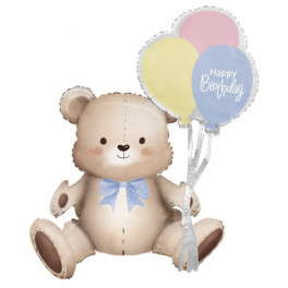 Červen&yacute; f&oacute;liov&yacute; bal&oacute;n LOVE 68cm