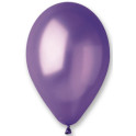 Metalick&eacute; bal&oacute;ny fialov&eacute; 100ks 25cm