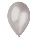 Metalick&eacute; bal&oacute;ny strieborn&eacute; 100ks 25cm