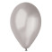Metalick&eacute; bal&oacute;ny strieborn&eacute; 100ks 25cm