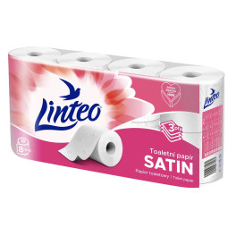 Toaletn&yacute; papier Linteo Satin 3-vrstvov&yacute; 8ks