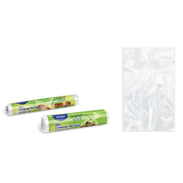 Univerz&aacute;lne vrecko ploch&eacute; (HDPE) v rolke transparentn&eacute; 17 x 25cm 1l 120ks