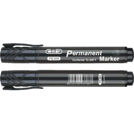 Permanentn&yacute; popisovač čierny 1-3mm Wiler
