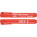 Permanentn&yacute; popisovač červen&yacute; 1-3mm Wiler