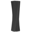 Slamky plastov&eacute; PP 240 x 8mm čierne 100ks
