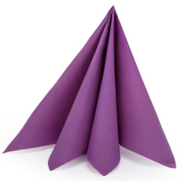 Re&scaron;tauračn&eacute; serv&iacute;tky TENDENCE &ndash; 38 x 38 cm, fialov&eacute; (50 ks)