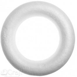 Veniec z polystyr&eacute;nu 22cm 6ks