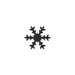 OZDOBN&Yacute; DIEROVAČ vločka 2,5cm Wiler