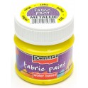 Farba na textil žlt&aacute; 50ml Pentacolor