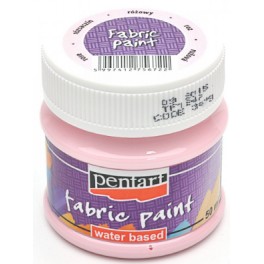 Farba na textil ružov&aacute; 50ml Pentacolor