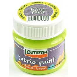 Farba na textil limetka 50ml Pentacolor