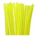 Žlt&yacute; žinilkov&yacute; dr&ocirc;t 6mm 25ks 30cm
