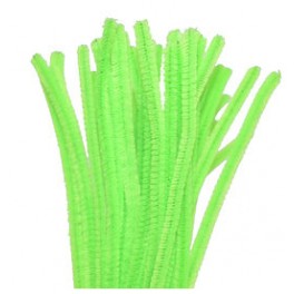 Zelen&yacute; žinilkov&yacute; dr&ocirc;t 6mm 25ks 30cm