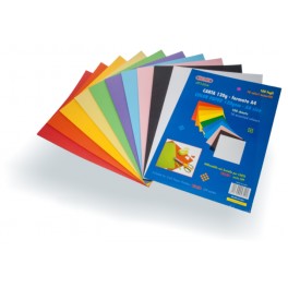 Čierny papier 220gsm 100ks A4
