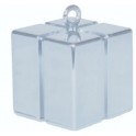 Ťaž&iacute;tko na bal&oacute;ny 6,5x6cm strieborn&eacute;