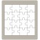 Kovov&aacute; matrica puzzle na r&ocirc;zne druhy materi&aacute;lov