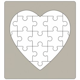 Kovov&aacute; matrica puzzle na r&ocirc;zne druhy materi&aacute;lov