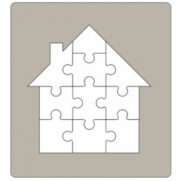 Kovov&aacute; matrica puzzle na r&ocirc;zne druhy materi&aacute;lov