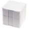 Biele bločky v plastovom stojane 85x85x85mm 800ks