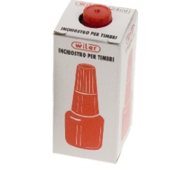 Pečiatkov&aacute; farba - červen&aacute; 24ml