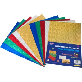 Holografick&yacute; papier 10ks 95gms A4