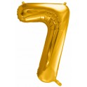 Bal&oacute;n v tvare č&iacute;sla 7 85cm