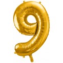 Bal&oacute;n v tvare č&iacute;sla 9 85cm