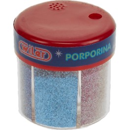Glitrov&yacute; pr&aacute;&scaron;ok WILER 6 farieb  x 10g