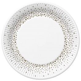 Papierov&yacute; tanier JEDNOROŽEC 23cm 6ks