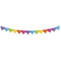 Girlanda srdcia 360x18x18cm