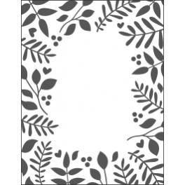 Embosovacia matrica kvety 108x140mm