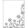 Embosovacia matrica kvety 108x140mm