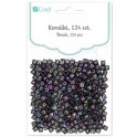 Kor&aacute;lky srdiečka 175ks mix farieb