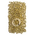 Kor&aacute;lky okr&uacute;hle zlat&eacute; 5mm 40g