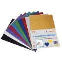Samolepiaci papier metalick&yacute; 10ks 180gms A4