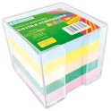 Farebn&eacute; bločky v plastovom stojane 85x85x85mm 800ks