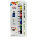 Akrylov&aacute; farba biela 50ml matn&aacute; Pentacolor 