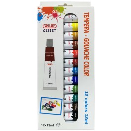 Akrylov&aacute; farba biela 50ml matn&aacute; Pentacolor 