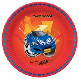 Papierov&yacute; tanier JEDNOROŽEC 23cm 6ks