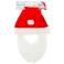 Čiapka z filcu Santa s bradou 29x36cm